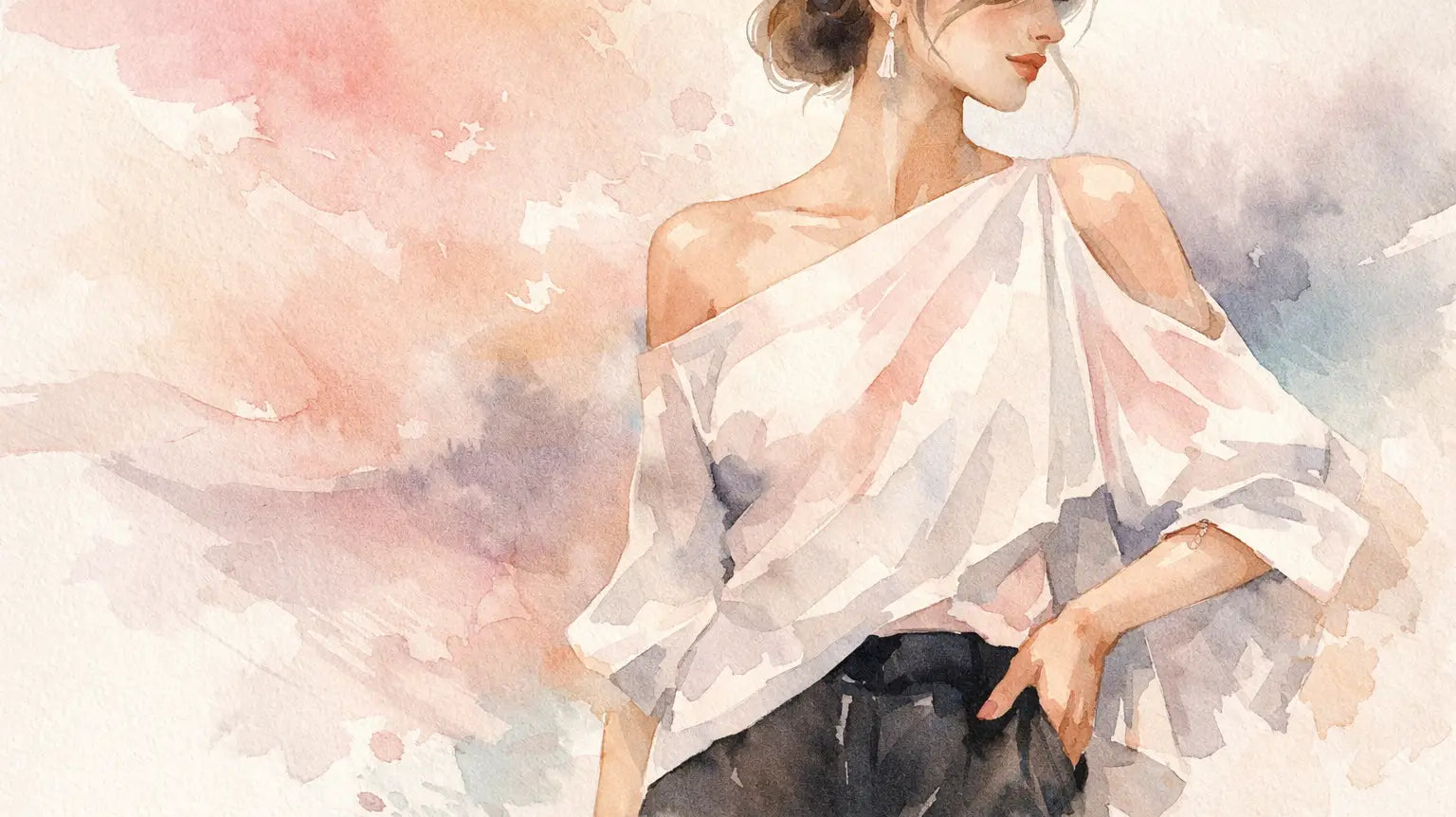 Comment porter une blouse asymétrique