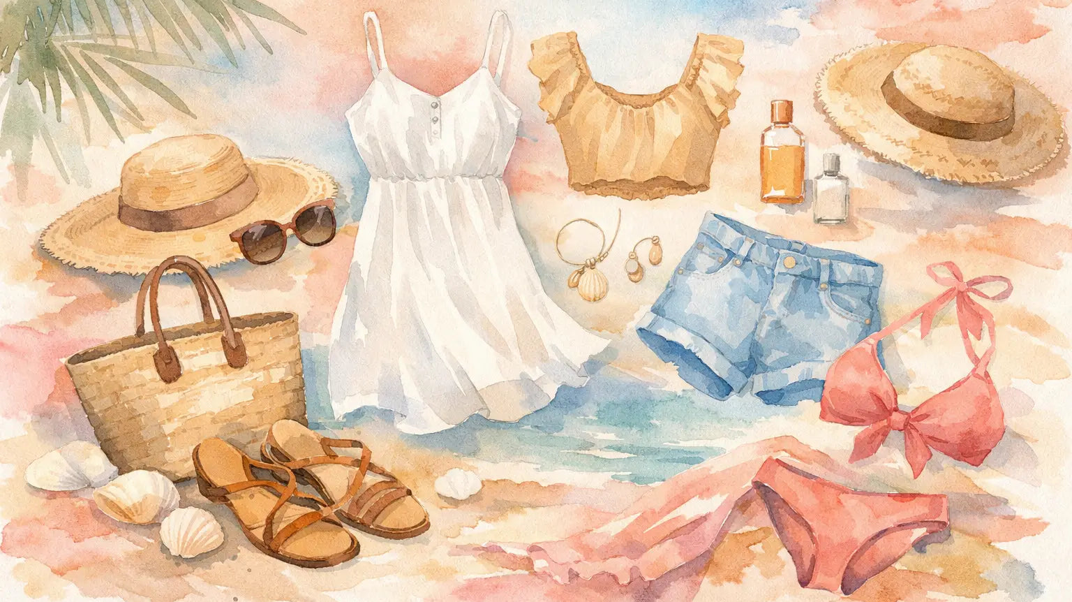 12 pièces mode indispensables été