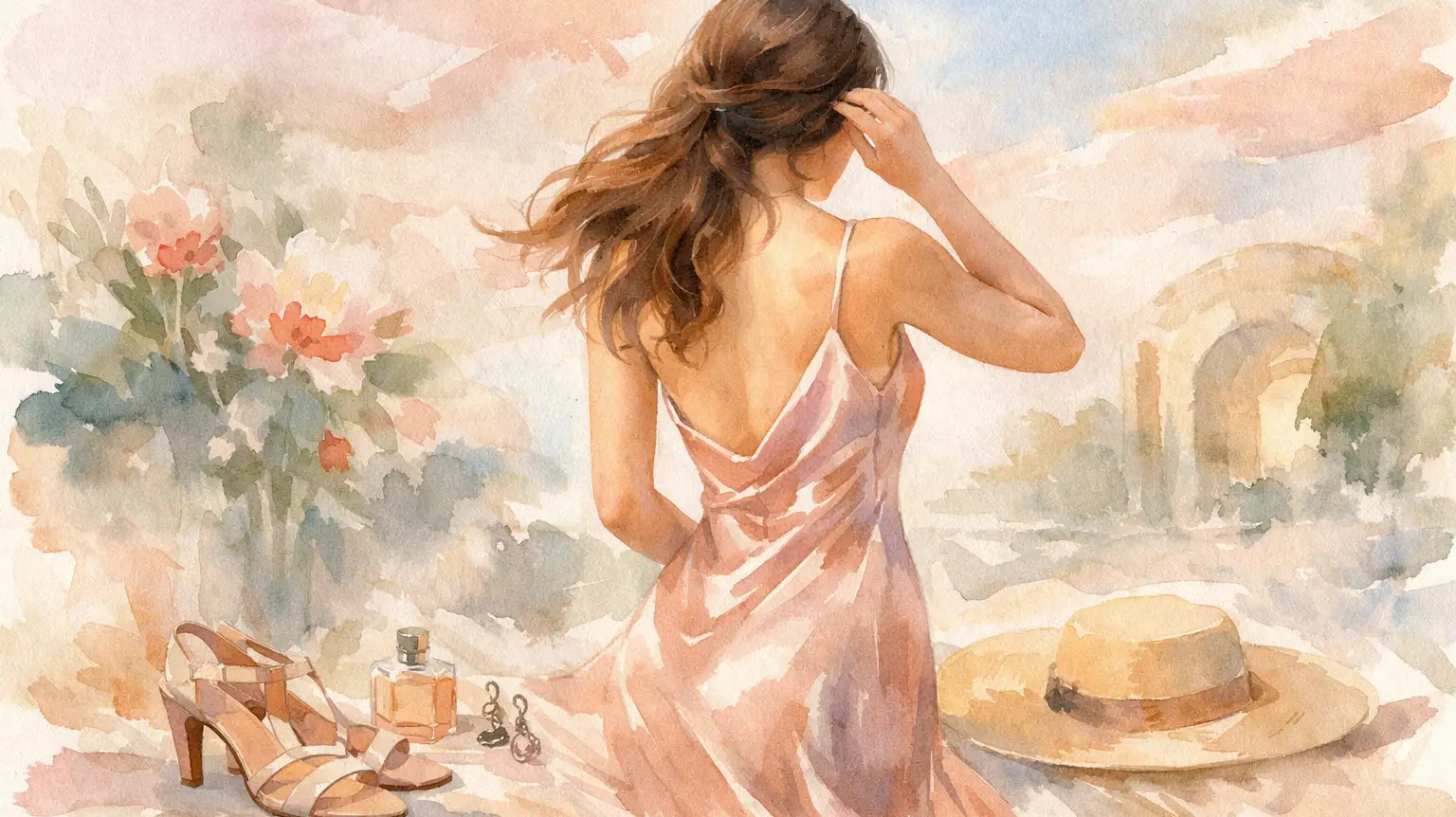 Comment styliser une robe satinée avec style