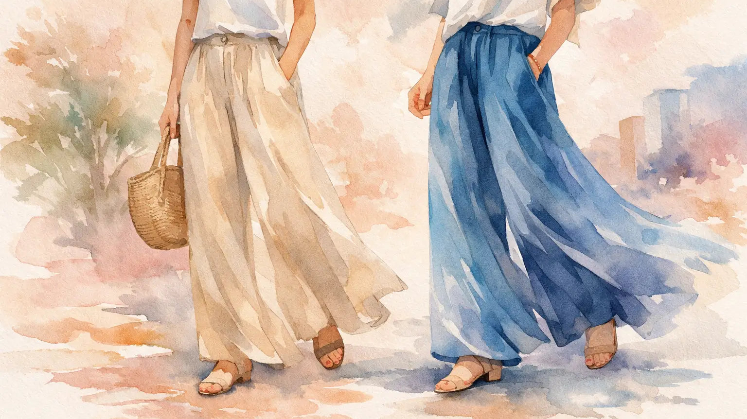 Meilleurs pantalons fluides femme à adopter