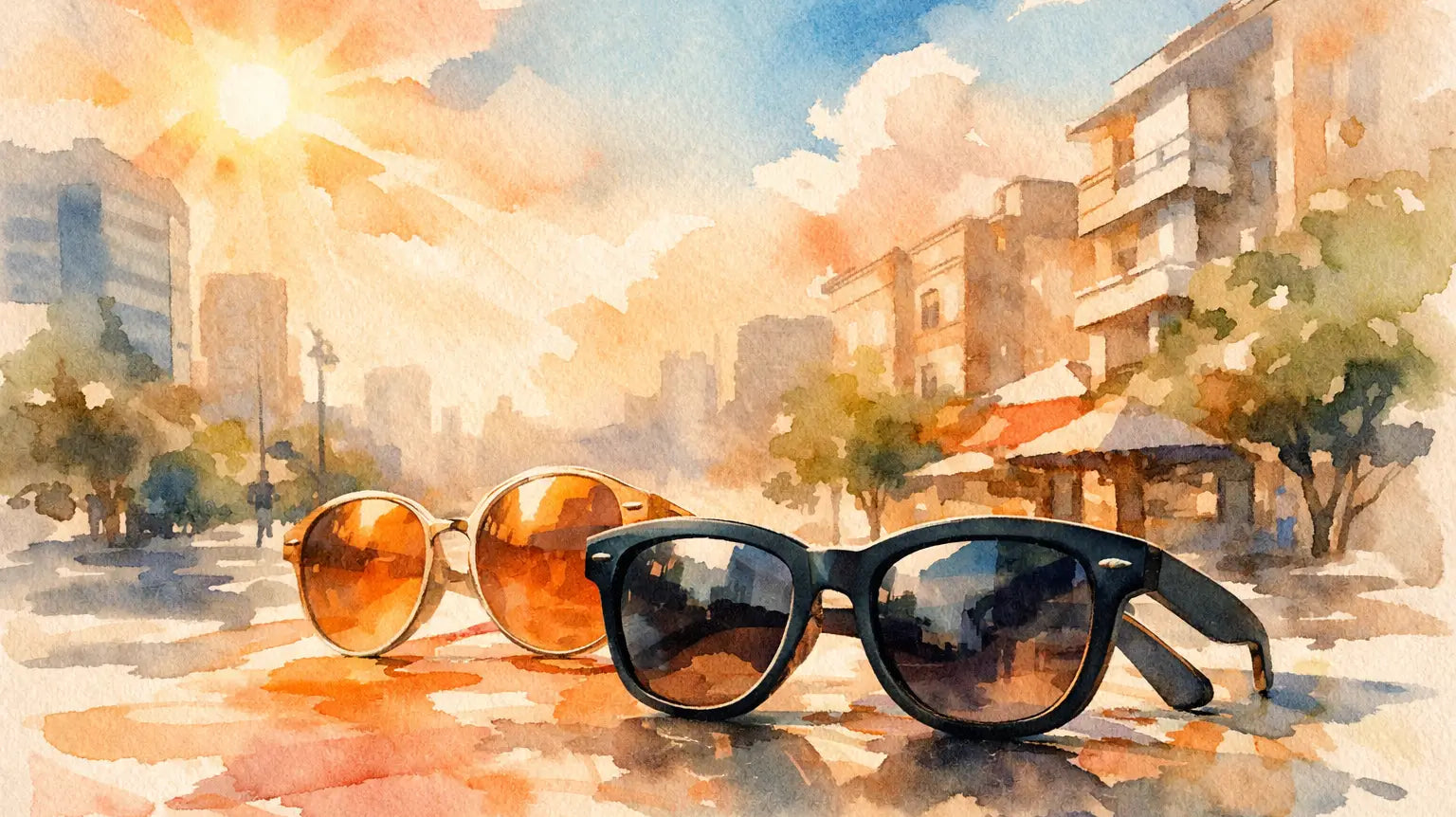 Lunettes de soleil urbaines : bien les choisir