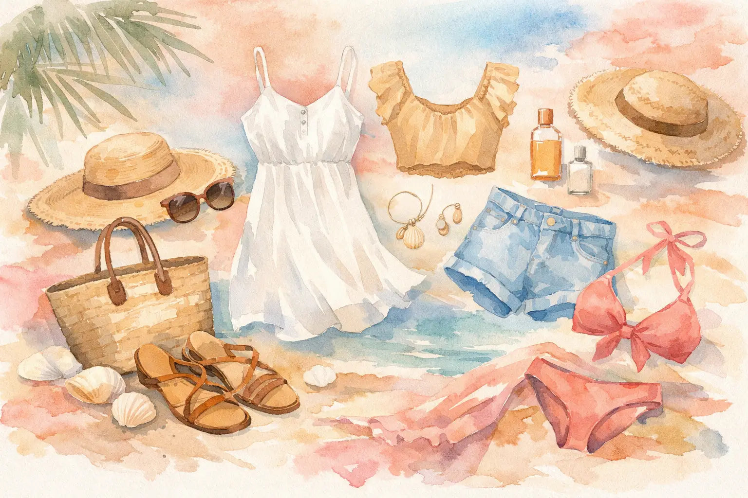 12 pièces mode indispensables été