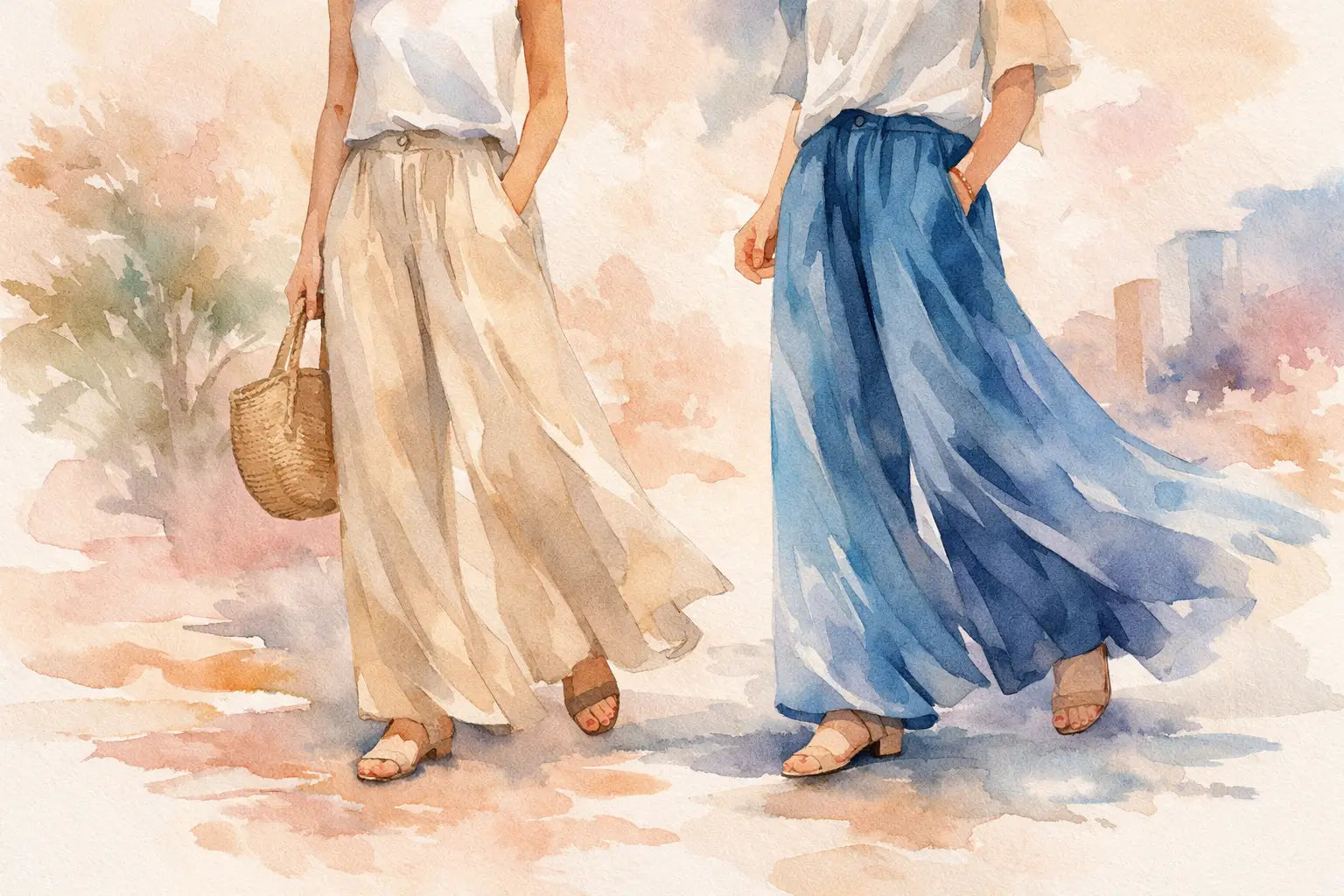 Meilleurs pantalons fluides femme à adopter