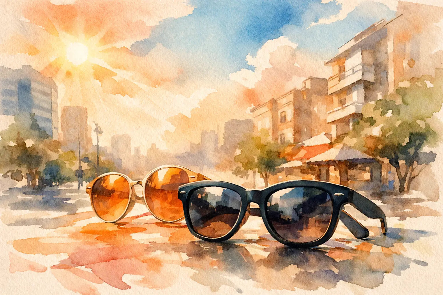 Lunettes de soleil urbaines : bien les choisir